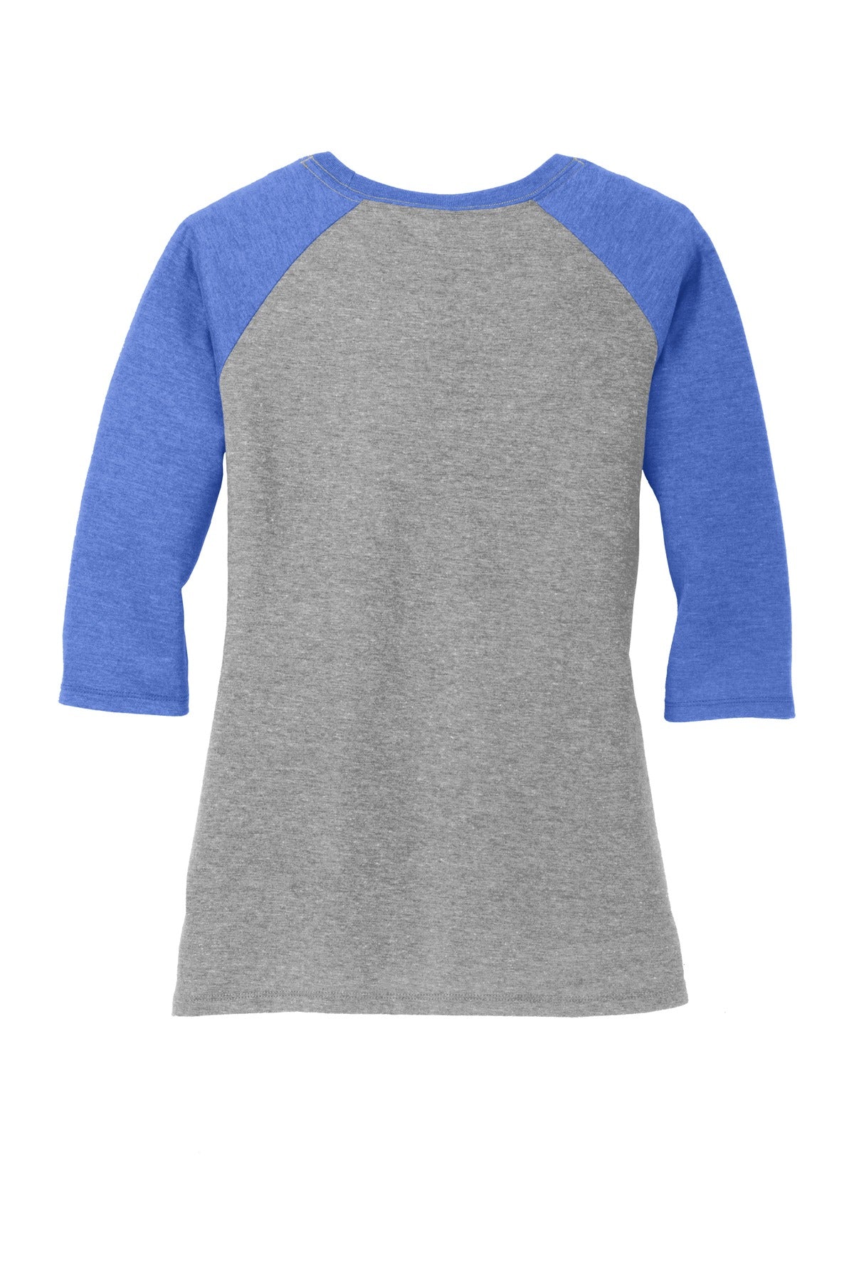 District Made Ladies Perfect Tri 3/4-Sleeve Raglan