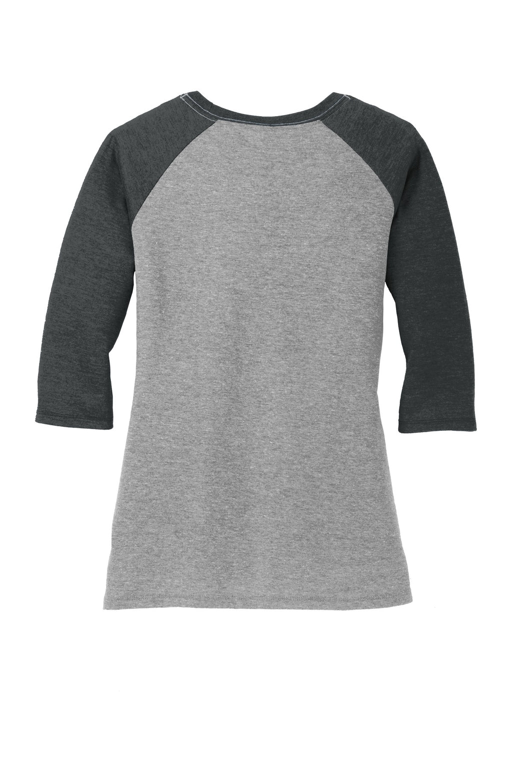 District Made Ladies Perfect Tri 3/4-Sleeve Raglan
