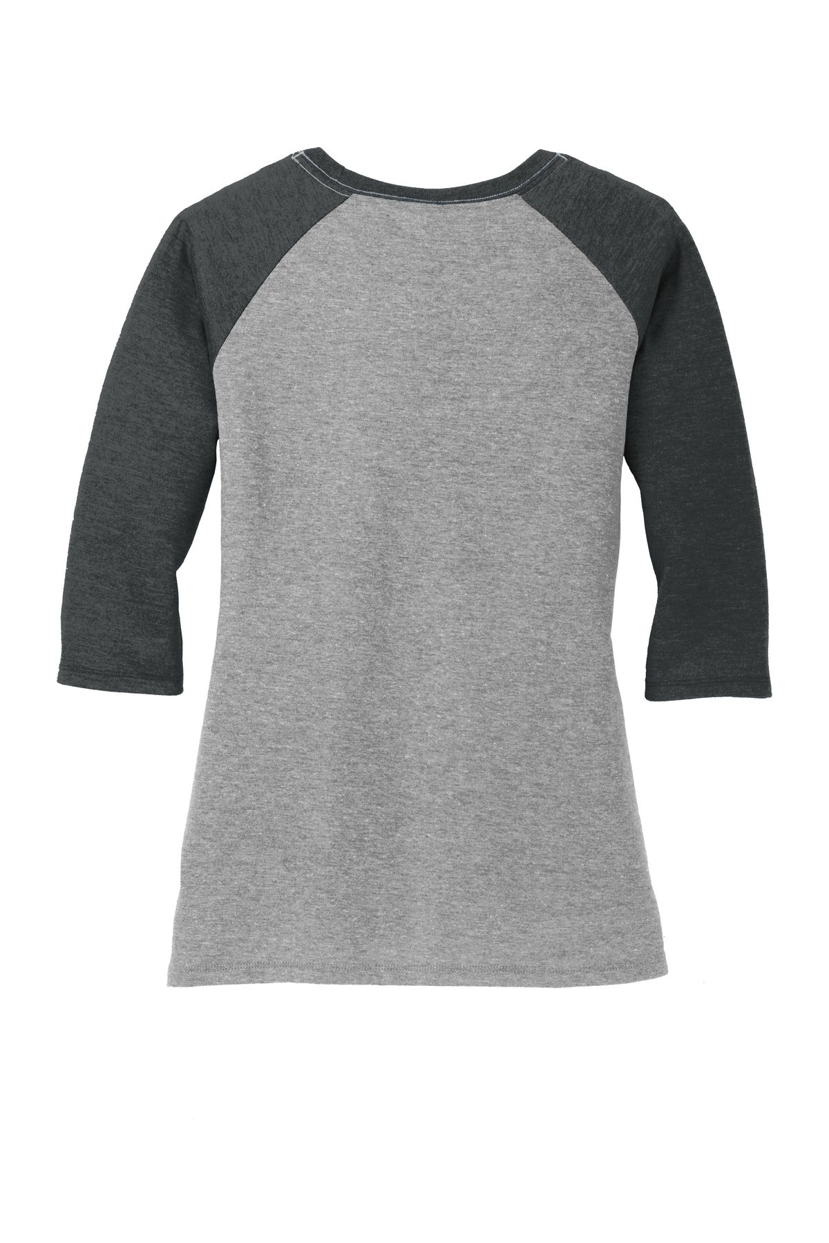 District Made Ladies Perfect Tri 3/4-Sleeve Raglan
