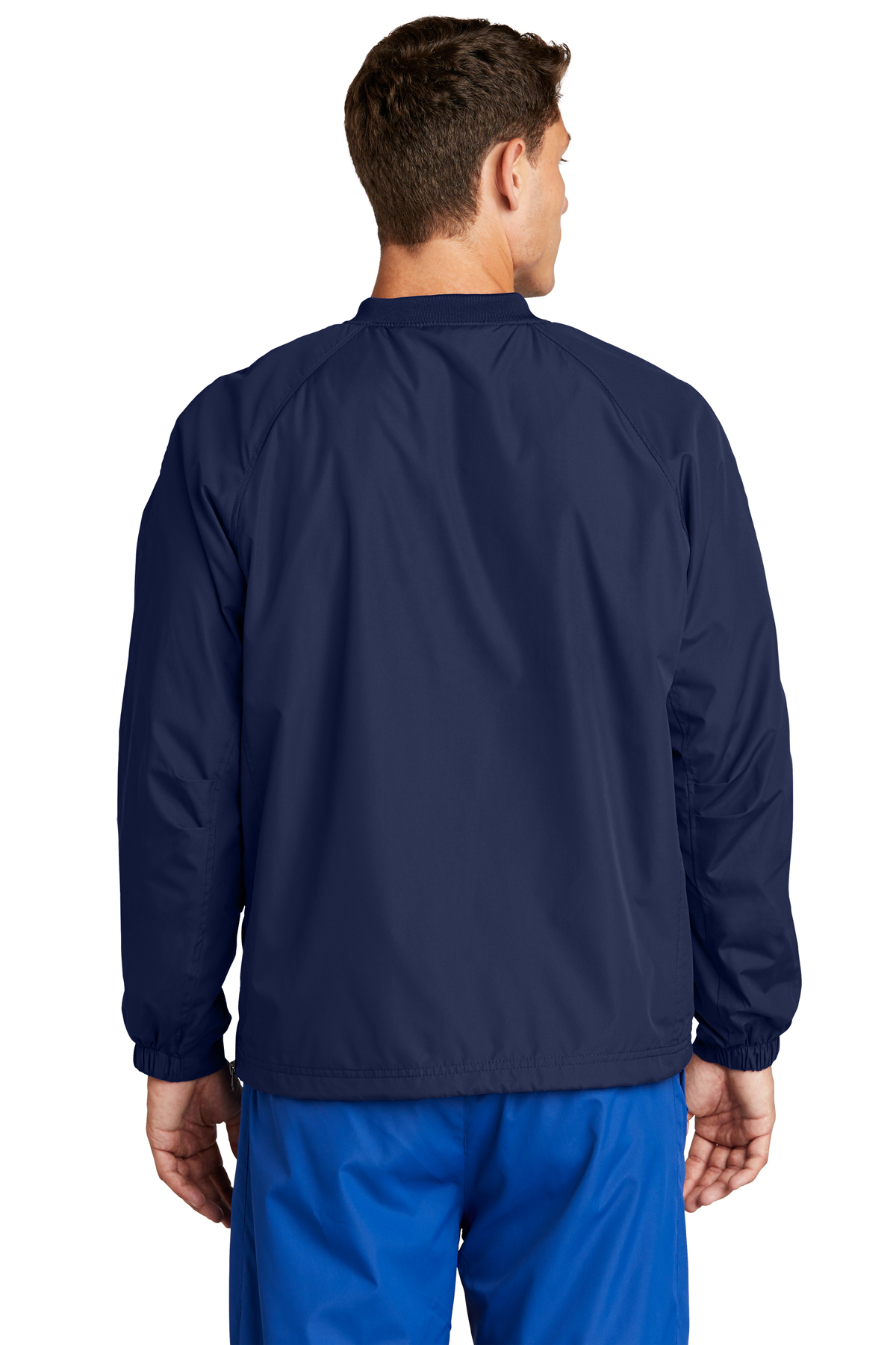 Sport-Tek V-Neck Raglan Wind Shirt