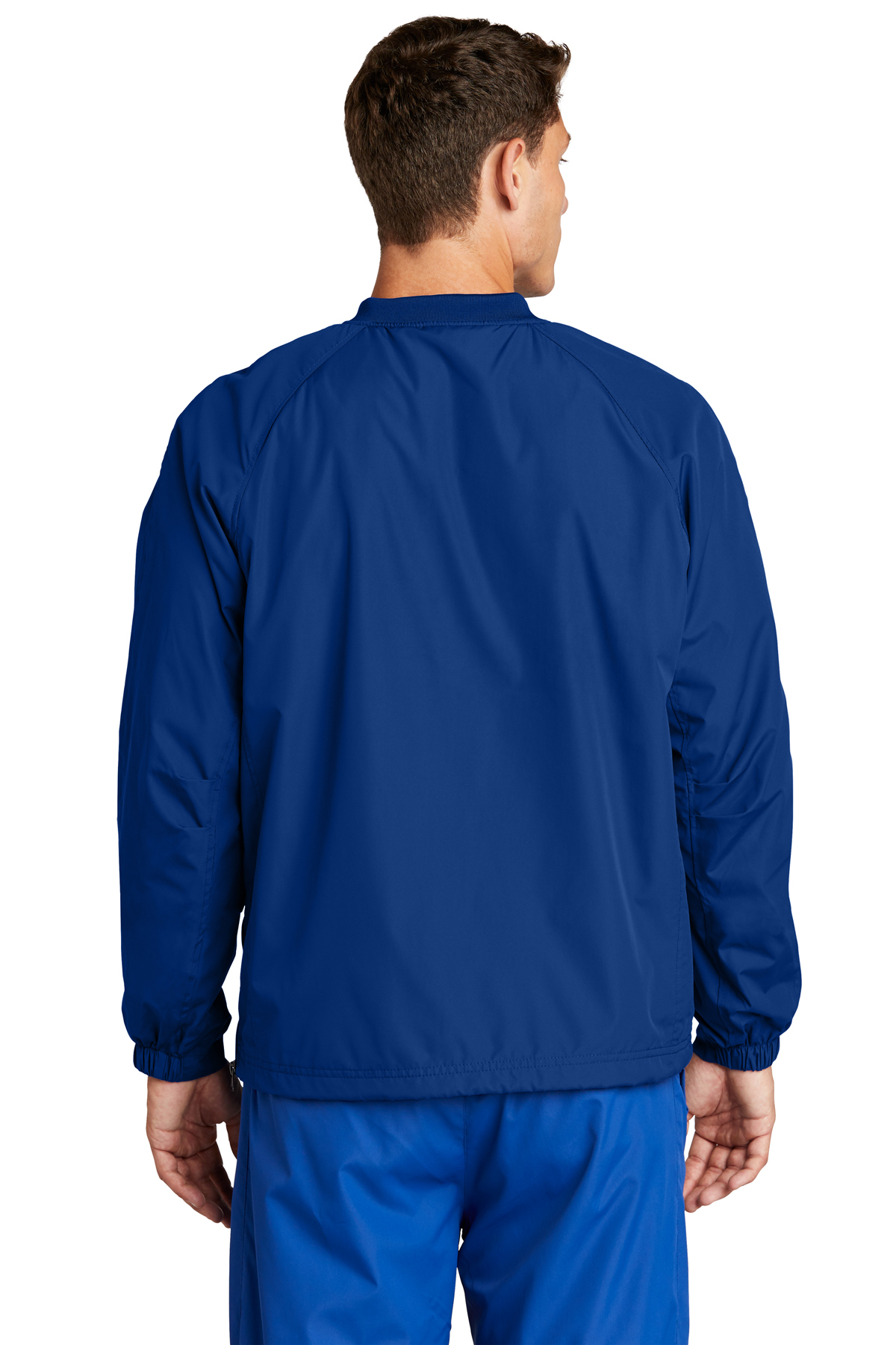 Sport-Tek V-Neck Raglan Wind Shirt