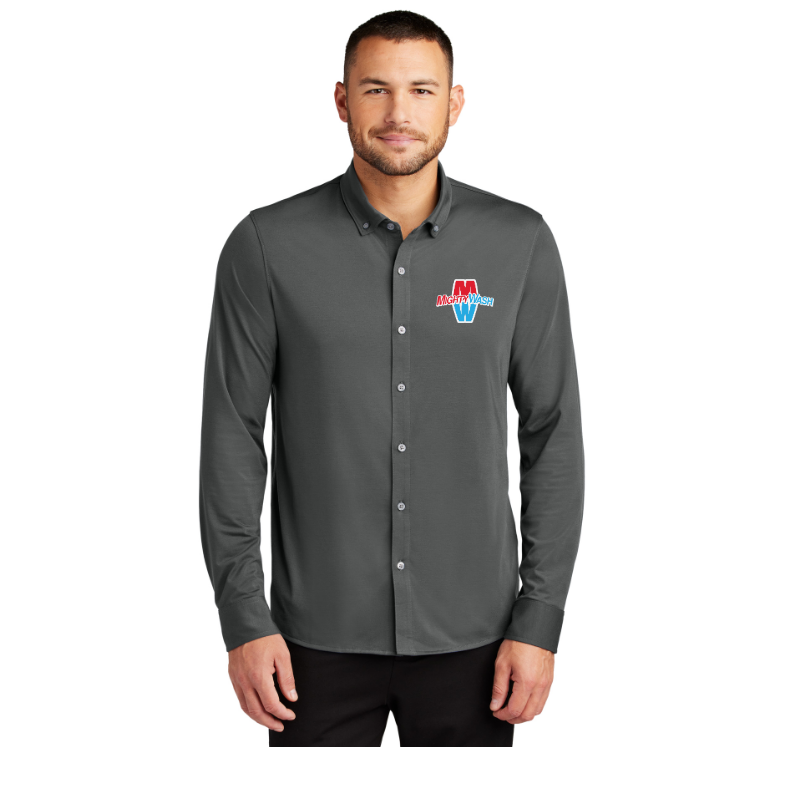 Mercer+Mettle Stretch Jersey Long Sleeve Shirt MM1018