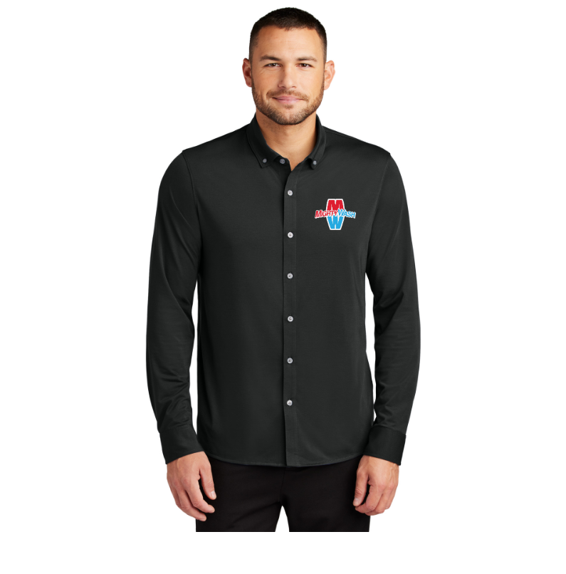 Mercer+Mettle Stretch Jersey Long Sleeve Shirt MM1018