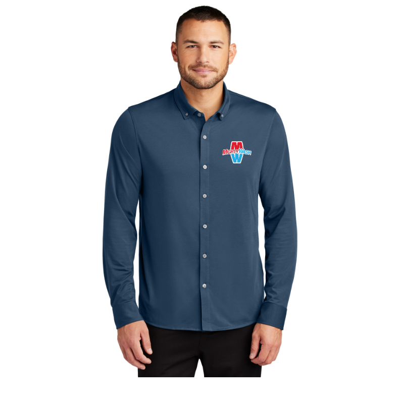 Mercer+Mettle Stretch Jersey Long Sleeve Shirt MM1018