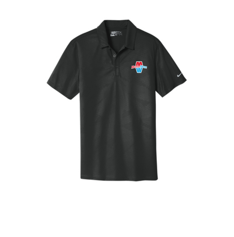 Nike Golf Dri-FIT Embossed Tri-Blade Polo