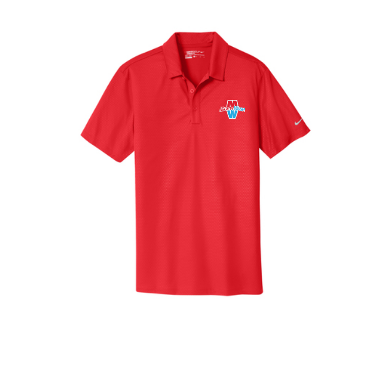 Nike Golf Dri-FIT Embossed Tri-Blade Polo