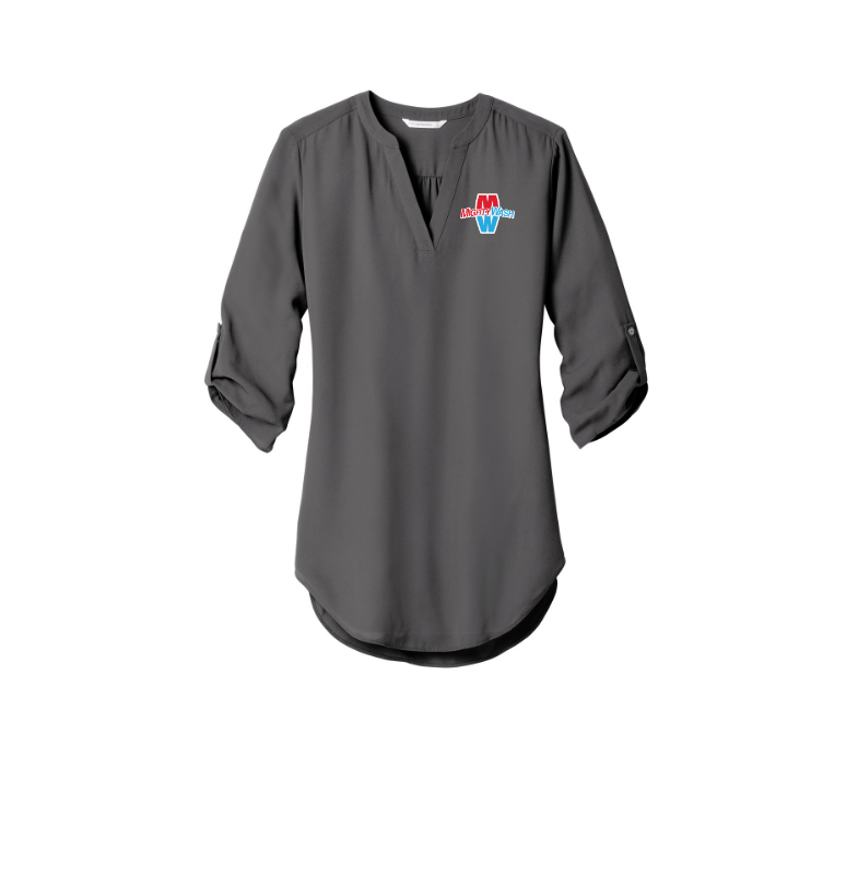 Port Authority Ladies 3/4-Sleeve Tunic Blouse