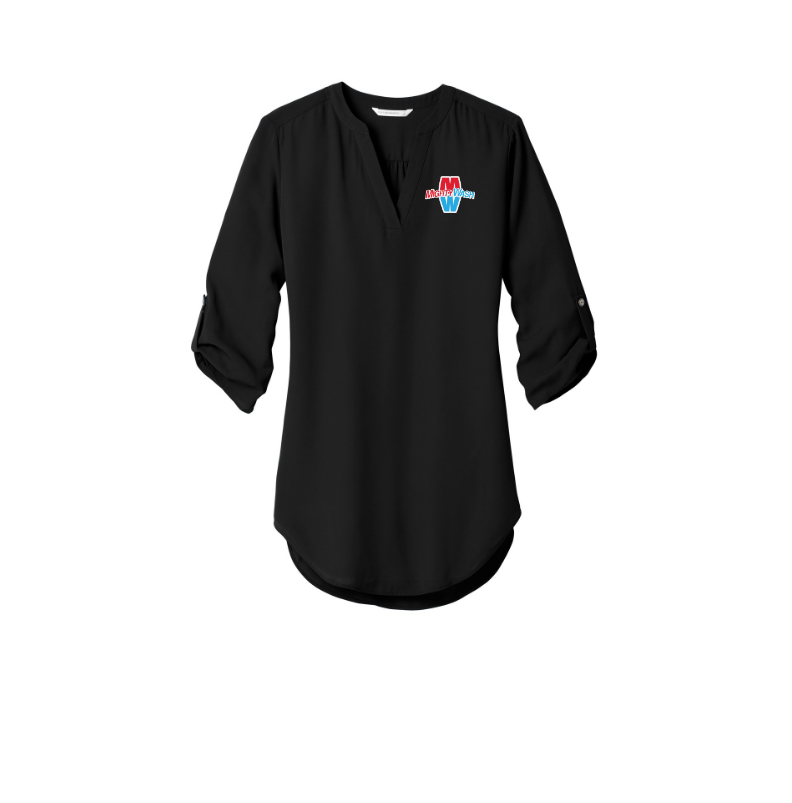 Port Authority Ladies 3/4-Sleeve Tunic Blouse