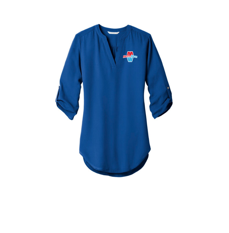 Port Authority Ladies 3/4-Sleeve Tunic Blouse