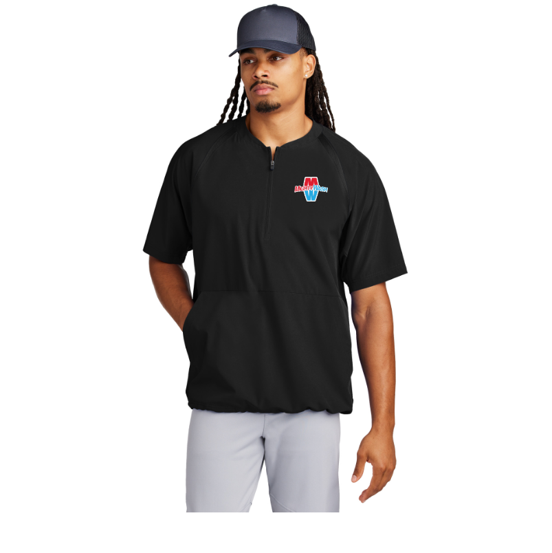 Sport-Tek Repeat 1/2-Zip Short Sleeve Jacket JST489