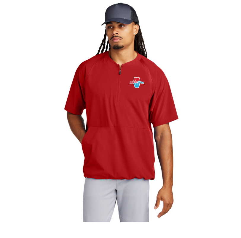 Sport-Tek Repeat 1/2-Zip Short Sleeve Jacket JST489