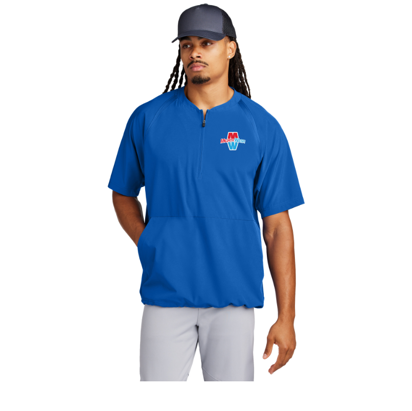 Sport-Tek Repeat 1/2-Zip Short Sleeve Jacket JST489