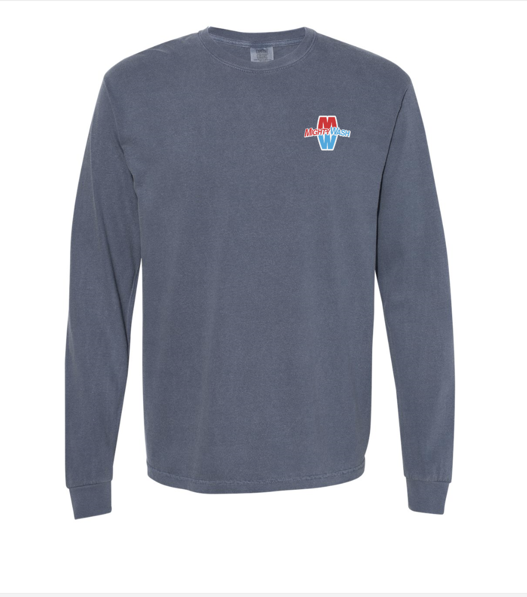 6.1 Ounce Ringspun Cotton Long Sleeve T-Shirt emb